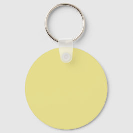 Light Khaki F0E68C - Optie om naam toe te voegen Sleutelhanger