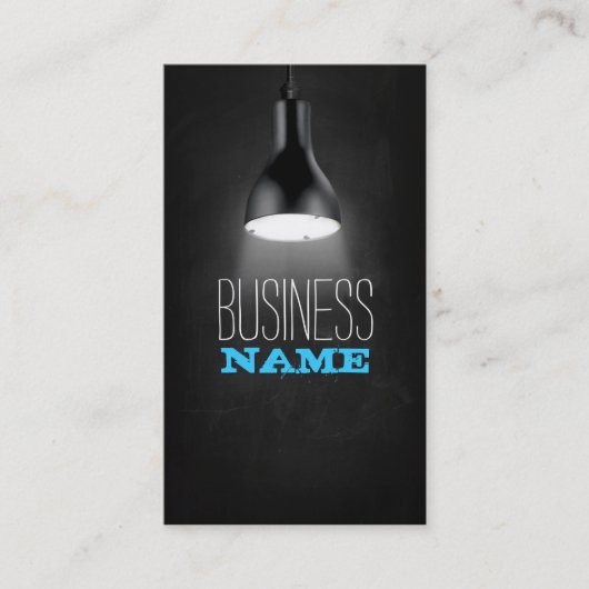 Light / lamp Generic Business card Visitekaartje (Voorkant)