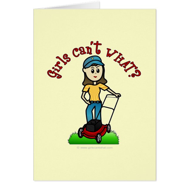 Light Lawn Care Girl (Voorkant)