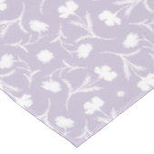 Light Lila White Liberty Floral Pattern Elegant Tafelkleed (Gekanteld)