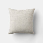 Light Linen Background Pillow Kussen (Achterkant)