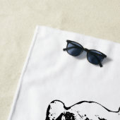 Light Lines, Resting Cat Strandlaken (In situ)