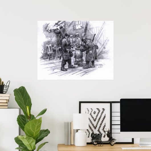 Light M.G. Post Poster (Thuiskantoor)