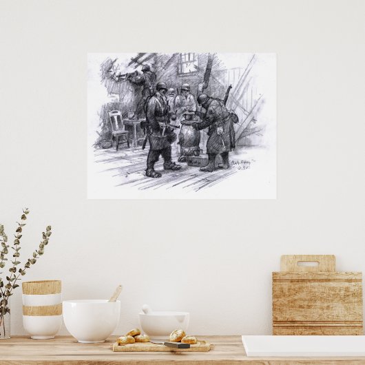 Light M.G. Post Poster (Keuken)