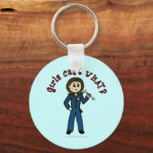 Light Mechanic Girl Sleutelhanger (Voorkant)