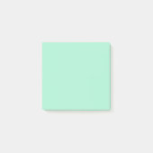 Light Mint Square Post-it Notes (Voorkant)