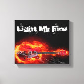 Light My Fire Canvas Afdruk (Voorkant)