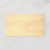 Light Oakwood Modern RSVP Enclosure Kaart (Achterkant)