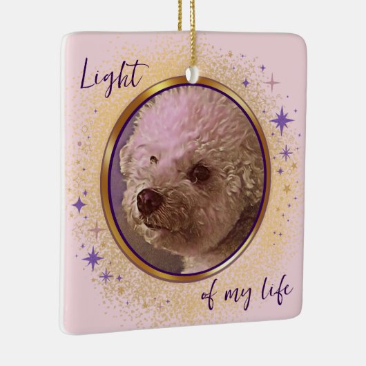 Light of My Life Keramisch Ornament (Rechts)