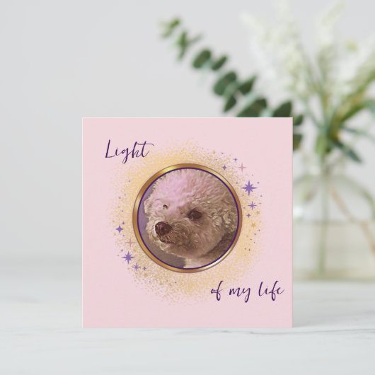 Light of My Light Card (Staand voorkant)