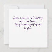 Light of My Light Card (Achterkant)