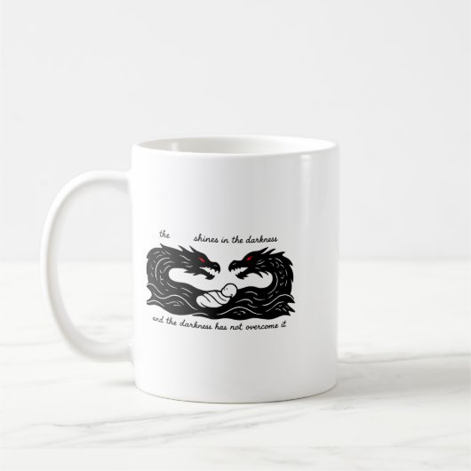 Light Of The World Baby Jesus Christian Design  Koffiemok (Links)