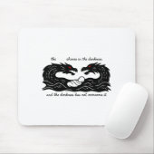 Light Of The World Baby Jesus Christian Design  Muismat (Met muis)