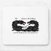 Light Of The World Baby Jesus Christian Design Muismat (Voorkant)