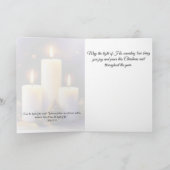 Light of the World Christmas Greeting Card Feestdagen Kaart (Binnen)
