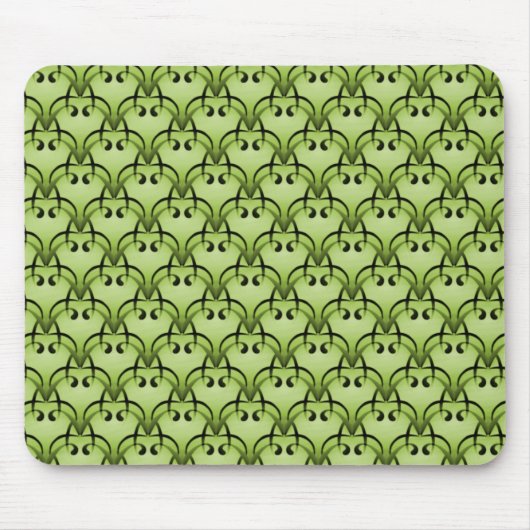 Light Olive Green Sophisticated Bliss Mousepad Muismat (Voorkant)
