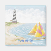 Light One Lighthouse magneet (Voorkant)