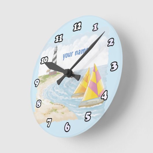 Light One Lighthouse Ronde Klok (Hoek)