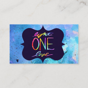 Light One Love Religness Card Visitekaartje