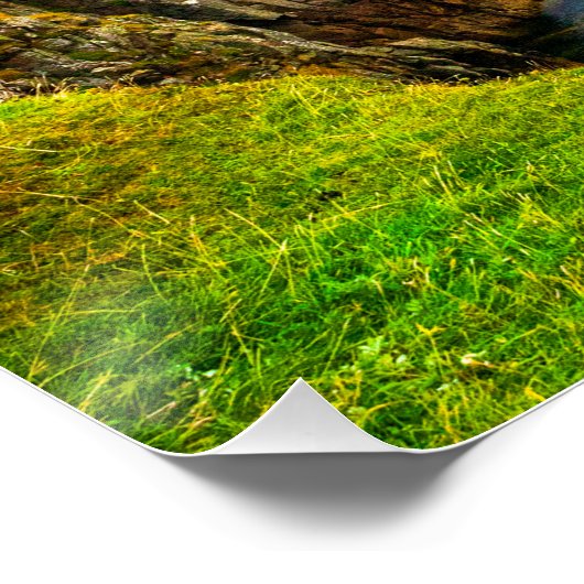 Light Over the Edge – Fanad Head Lighthouse Perfect Poster (Hoek)