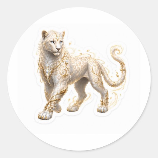 Light Panther Sticker (Voorkant)