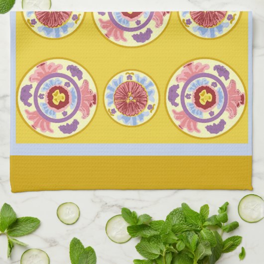 Light Passion Pattern Kitchen Towel Theedoek (Gevouwen)