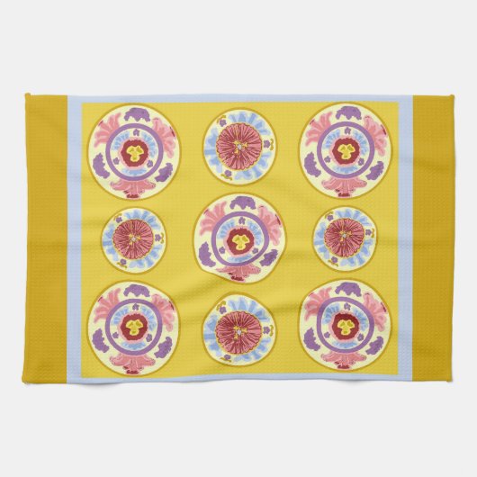 Light Passion Pattern Kitchen Towel Theedoek (Horizontaal)