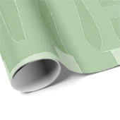 Light Pastel Afrocentric Oversized Motif Wrapping  Cadeaupapier (Rol Hoek)