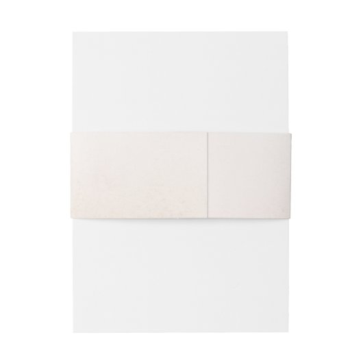 Light Pastel Cream Shades en Elegant Script Uitnodigingen Wikkel (Achterkant Voorbeeld)