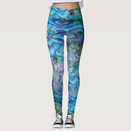 LIGHT PAUA LEGGINGS (Voorkant)