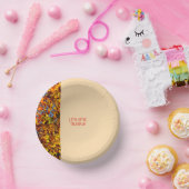 Light Peach Leaves Happy Thanksgiving Bedankt geve Papieren Kommen (Feest)