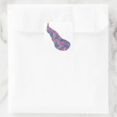 Light Peacock Starscape Sticker (Tas)