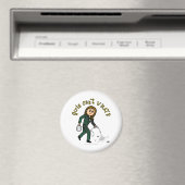 Light Pest Control Girl Magneet (Insitu (Vaatwasser))