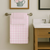 Light Pink Bath Towels Sleek and Stylish Look Bad Handdoek