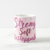 Light Pink Feminine Mug Koffiemok (Center)