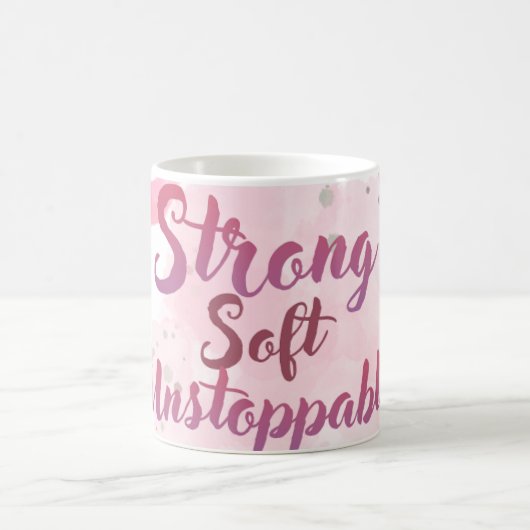 Light Pink Feminine Mug Koffiemok (Center)