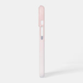 Light Pink Geometric Minimal iPhone Case 16 Hoesje (Linkerkant)