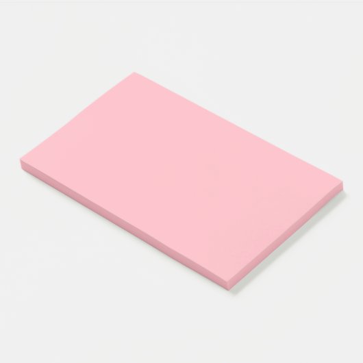 Light Pink Simple 10" x 6" Post-it® Notes (Schuin)