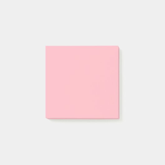 Light Pink Simple 3" x 3" Post-it® Notes (Voorkant)