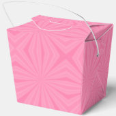Light Pink Squiggly Squares Personalized Take Out Bedankdoosjes (Achterkant)