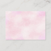 Light Pink Teddy Bear Airplane Books for Baby Informatiekaartje (Achterkant)