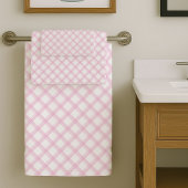 Light Pink Towels Stylish and Subtle Accent Bad Handdoek