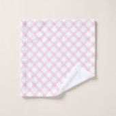 Light Pink Towels Stylish and Subtle Accent Bad Handdoek (Wasdoekje)
