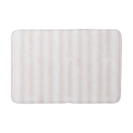 Light Pink White Stripes Badmat