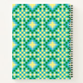 Light Pixel Patroon Notitieboek (Achterkant)