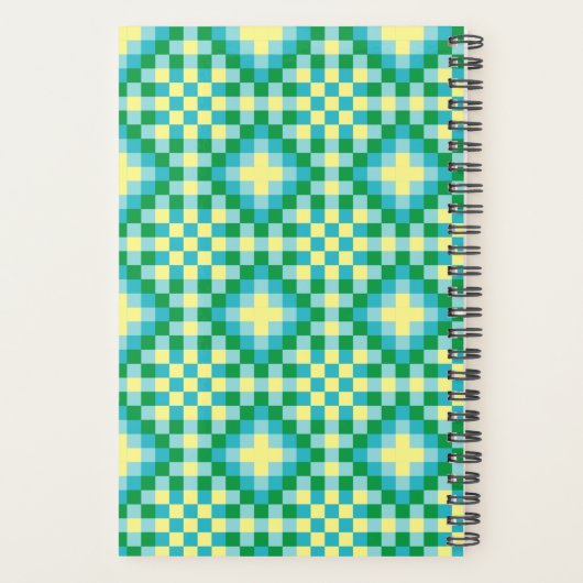 Light Pixel Patroon Planner (Achterkant)