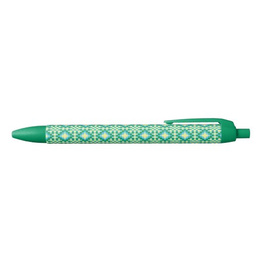 Light Pixel Patroon Zwarte Inkt Pen (Bovenkant)