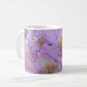 Light Plum Rhododendron in Spring Koffiemok (Voorkant links)