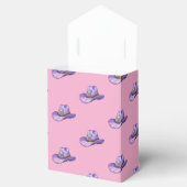 Light Purple Cowgirl Hat-Pink Background Bedankdoosjes (Geopend)