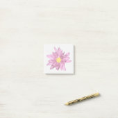Light Purple Gerbera Sticky Notes (Op bureau)